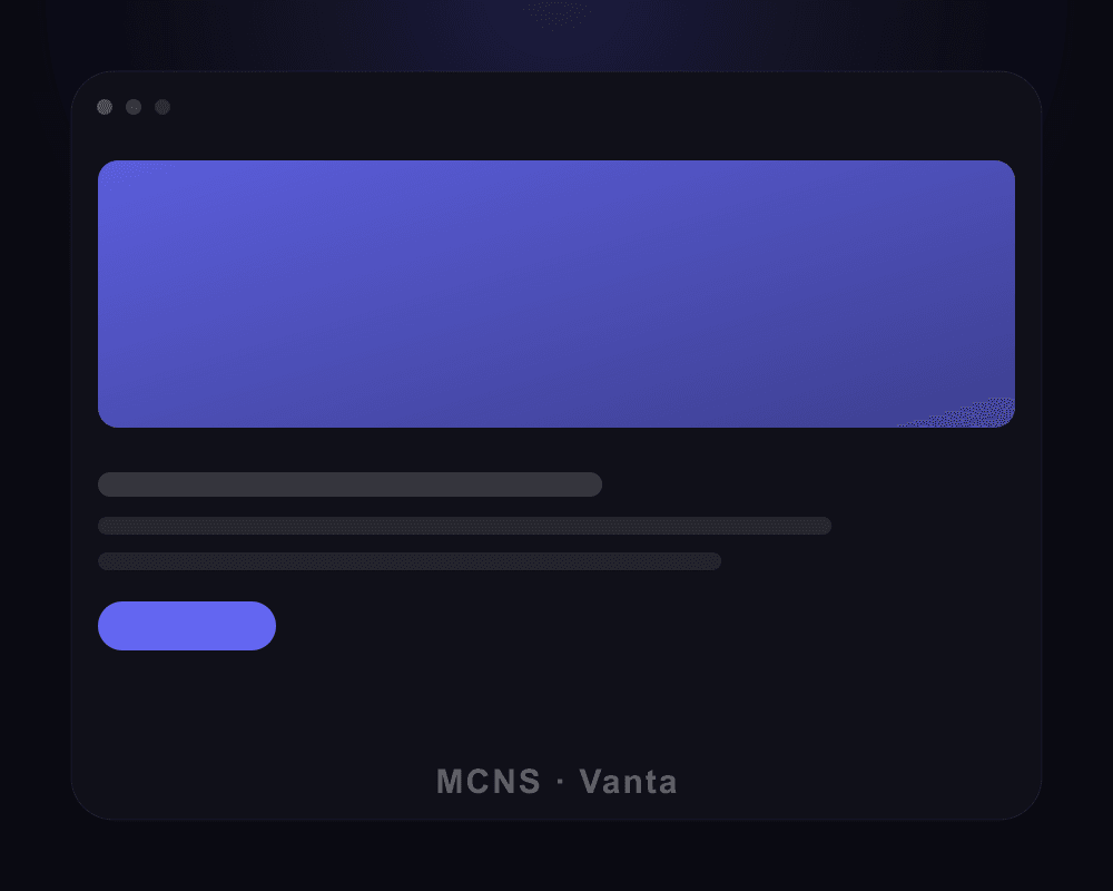 E-commerce store — Vanta